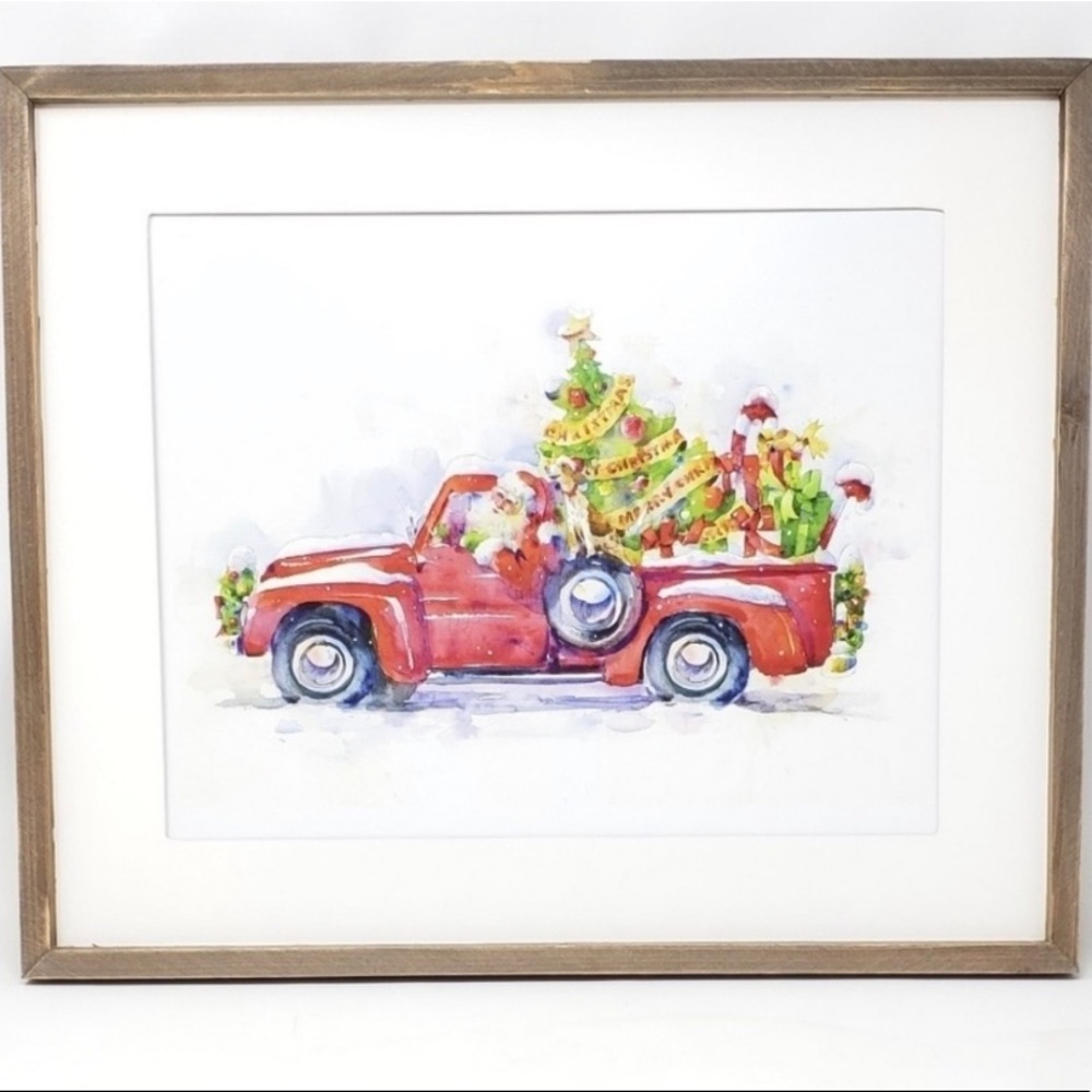 LAST ONE || Southern Living || Santa Vtg Truck Pic